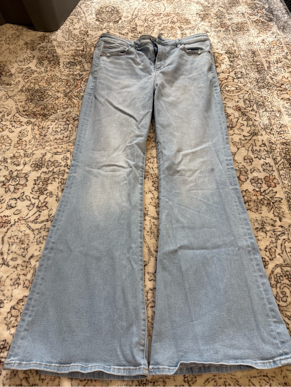 American eagle Light Blue Women's Flared Jeans